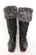 画像2: Hiromu Takahara / ミックスアニマルロングブーツ 41（約27.5） ブラック O-25-05-31-110-Hi-sho-YM-ZT-S003 (2)