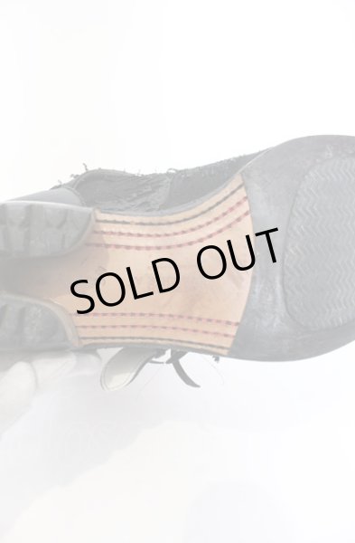 画像16: Hiromu Takahara / スカルバックルベルテッドロングブーツ 42（約27cm） ブラック（デストロイ） O-25-05-31-111-Hi-sho-YM-ZT-S001 (16)