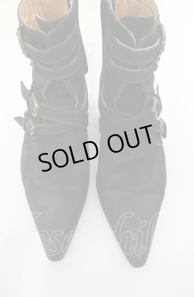 画像3: TORNADO MART / 4ストラップブーツ M ブラック O-25-05-31-113-TO-sho-YM-OS (3)