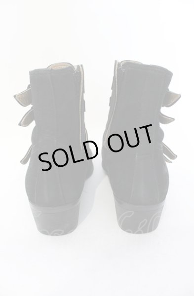 画像6: TORNADO MART / 4ストラップブーツ M ブラック O-25-05-31-113-TO-sho-YM-OS (6)