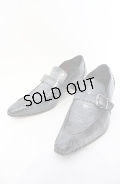 画像1: TORNADO MART / クロコエンボスローファー M ネイビーグラデーション O-25-05-31-114-TO-sho-YM-ZT-S002 (1)