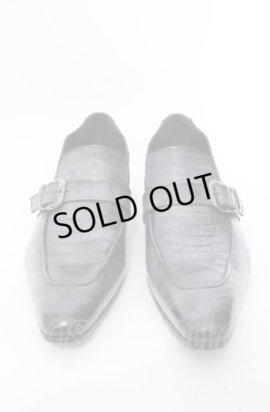 画像2: TORNADO MART / クロコエンボスローファー M ネイビーグラデーション O-25-05-31-114-TO-sho-YM-ZT-S002 (2)