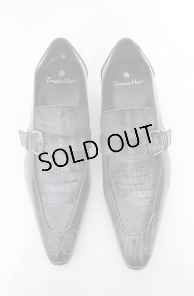 画像3: TORNADO MART / クロコエンボスローファー M ネイビーグラデーション O-25-05-31-114-TO-sho-YM-ZT-S002 (3)