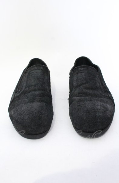 画像2: JULIUS / レザースリッポン 約27cm ブラック O-25-05-31-115-JU-sho-YM-ZT-S004 (2)