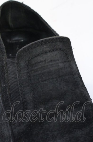 画像4: JULIUS / レザースリッポン 約27cm ブラック O-25-05-31-115-JU-sho-YM-ZT-S004 (4)