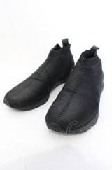 BACKLASH / シープヌバックストレッチスニーカー 28.5cm ブラック O-25-05-31-116-BA-sho-YM-OS