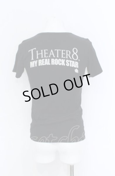 画像2: THEATER8 / MY REAL ROCK STAR　Tシャツ S ブラック O-25-05-31-024-Th-ts-YM-OS (2)