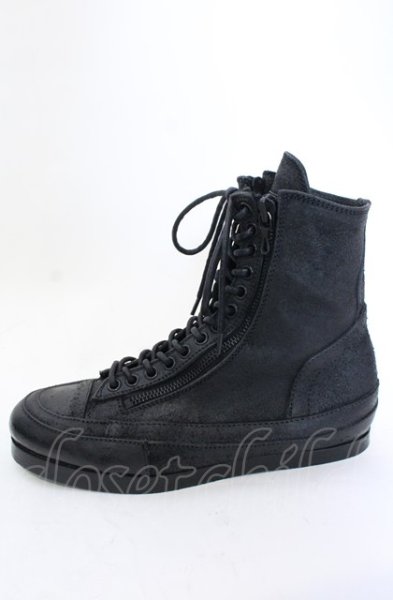 画像4: JULIUS / ダブルジップコンバットブーツ 約28.5cm ブラック O-25-05-31-117-JU-sho-YM-ZT-S003 (4)