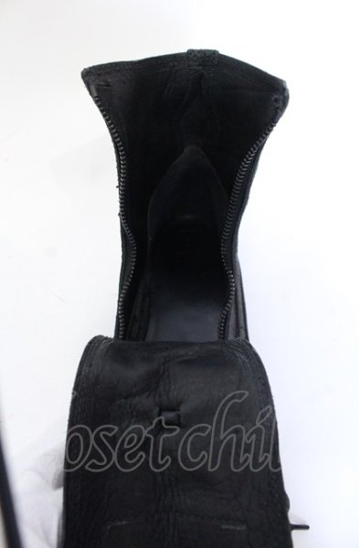画像8: JULIUS / ダブルジップコンバットブーツ 約28.5cm ブラック O-25-05-31-117-JU-sho-YM-ZT-S003 (8)