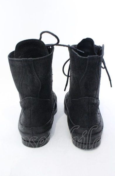 画像10: JULIUS / ダブルジップコンバットブーツ 約28.5cm ブラック O-25-05-31-117-JU-sho-YM-ZT-S003 (10)