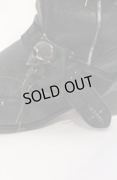 画像5: Hiromu Takahara / スカルバックルベルテッドブーツ 42（約27.5） ブラック O-25-05-31-119-Hi-sho-YM-ZT-S003 (5)