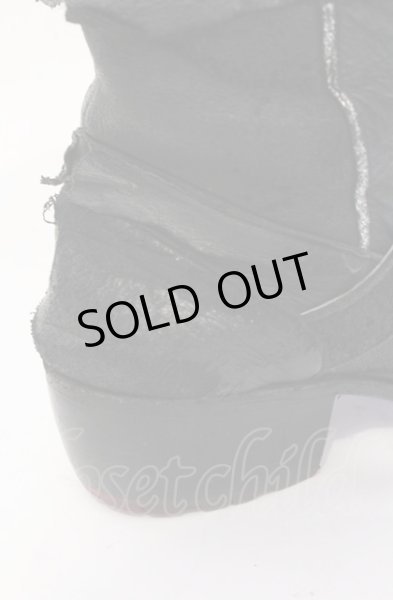 画像10: Hiromu Takahara / スカルバックルベルテッドブーツ 42（約27.5） ブラック O-25-05-31-119-Hi-sho-YM-ZT-S003 (10)