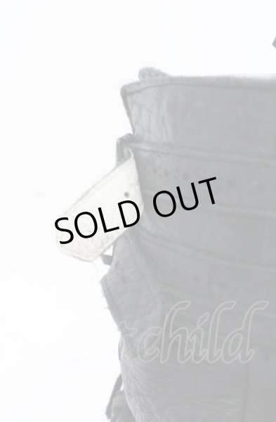 画像13: Hiromu Takahara / スカルバックルベルテッドブーツ 42（約27.5） ブラック O-25-05-31-119-Hi-sho-YM-ZT-S003 (13)