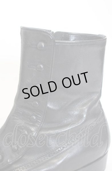 画像5: 5351pour les Hommes / ナポレオンブーツ 44（約27.5cm） ブラック O-25-05-31-120-53-sho-YM-ZT-S006 (5)