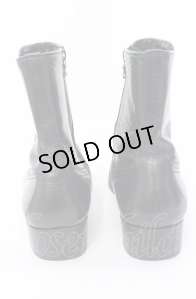 画像8: 5351pour les Hommes / ナポレオンブーツ 44（約27.5cm） ブラック O-25-05-31-120-53-sho-YM-ZT-S006 (8)