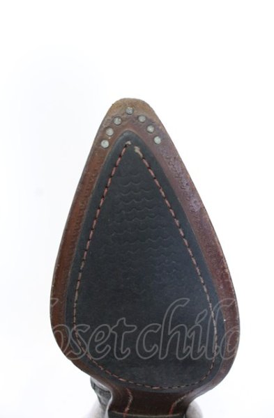 画像9: Hiromu Takahara / ペイズリーエンボスブーツ 43（約26.5） ブルー系 O-25-05-31-121-Hi-sho-YM-ZT-S002 (9)