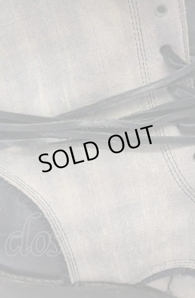 画像10: Hiromu Takahara / レイヤードレースアップブーツ 42（約27.5） グレージュ系 O-25-05-31-122-Hi-sho-YM-ZT-S002 (10)