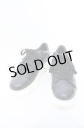 NIL DUE / NIL UN TOKYO / MONO LEATHER SNEAKER スニーカー L（26-26.5） ブラック O-25-05-31-123-NI-sho-YM-OS