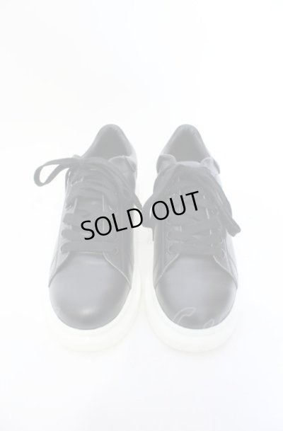 画像2: NIL DUE / NIL UN TOKYO / MONO LEATHER SNEAKER スニーカー L（26-26.5） ブラック O-25-05-31-123-NI-sho-YM-OS