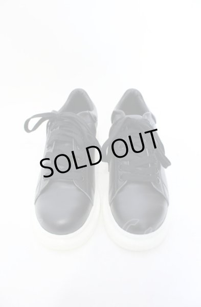 画像2: NIL DUE / NIL UN TOKYO / MONO LEATHER SNEAKER スニーカー L（26-26.5） ブラック O-25-05-31-123-NI-sho-YM-OS (2)