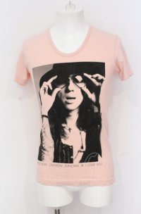 en / 09 FEBRUARY 16TH ENDLESS Tシャツ  ピンク O-25-05-31-028-EN-ts-YM-ZT0603A