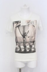 en / SACRI FICE Tシャツ S ホワイト O-25-05-31-029-EN-ts-YM-OS