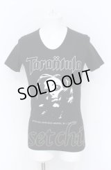en / Tarantula Tシャツ  ブラック O-25-05-31-030-EN-ts-YM-ZT334