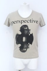en / perspective Tシャツ  ベージュ O-25-05-31-032-EN-ts-YM-OS