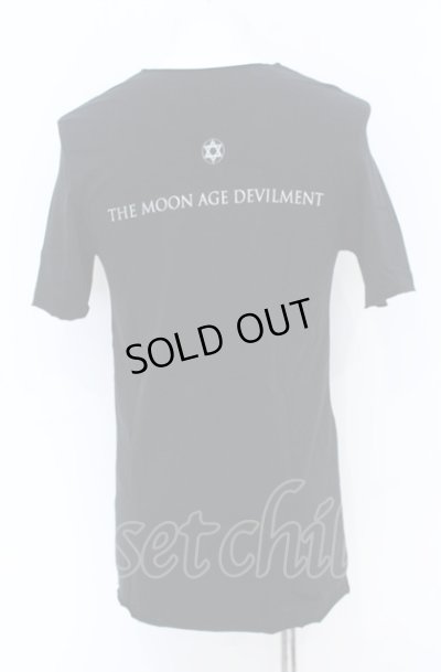 画像2: Moonage Devilment / Jesus プリントTシャツ S ブラック O-25-05-31-033-Mo-ts-YM-OS