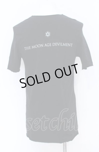 画像2: Moonage Devilment / Jesus プリントTシャツ S ブラック O-25-05-31-033-Mo-ts-YM-OS (2)