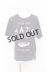 Moonage Devilment / FOR MY HATE Tシャツ  ダークブラウン O-25-05-31-034-Mo-ts-YM-ZT334
