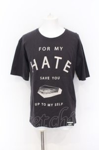 Moonage Devilment / FOR MY HATE Tシャツ  ダークブラウン O-25-05-31-034-Mo-ts-YM-ZT0603A