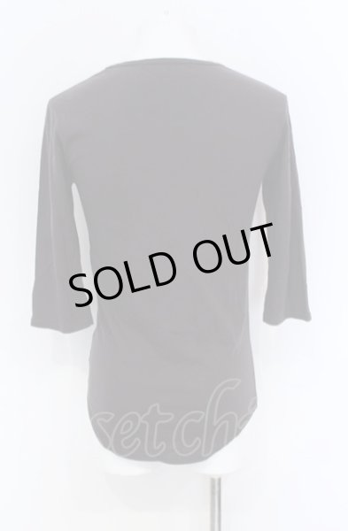 画像2: Moonage Devilment / コットンポケット Tシャツ 44 ブラウン O-25-05-31-036-Mo-ts-YM-ZT334 (2)