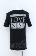 画像2: Moonage Devilment / UNDER THE WHITE SKIN　Tシャツ S ブラック O-25-05-31-039-Mo-ts-YM-ZT334 (2)