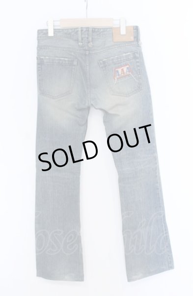 画像4: PARANOID / リペアパッチデニムパンツ 27 インディゴ O-25-05-31-043-PA-pa-YM-ZT343 (4)