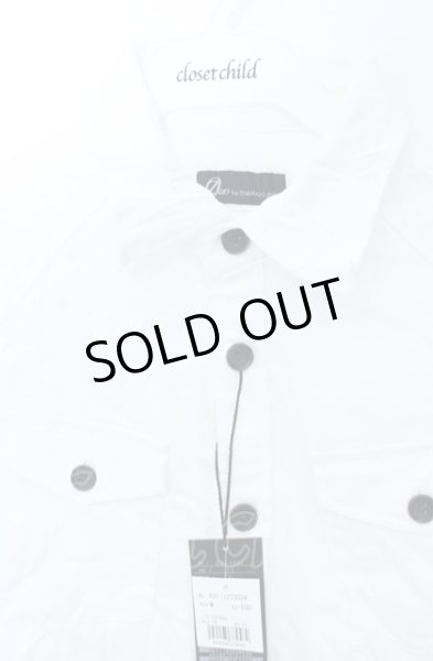 画像2: Zero by TORNADO MART / スーパーストレッチツイルシャツ M ホワイト O-25-05-31-044-Ze-sh-YM-ZT339 (2)