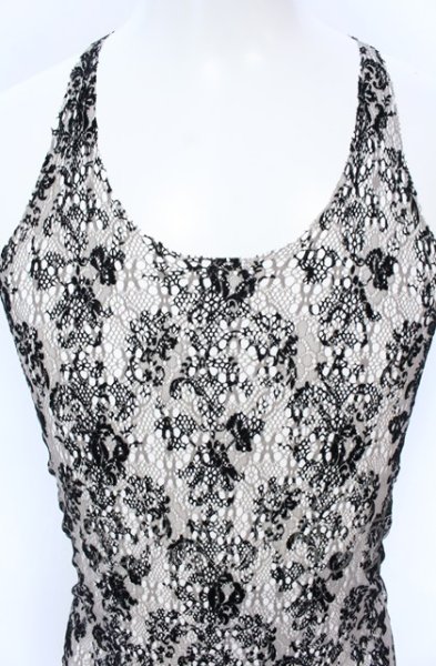 画像2: IFSIXWASNINE / KELARA タンクトップ 1（レディース） ブラックｘグレージュ O-25-05-31-045-IF-to-YM-ZT381 (2)