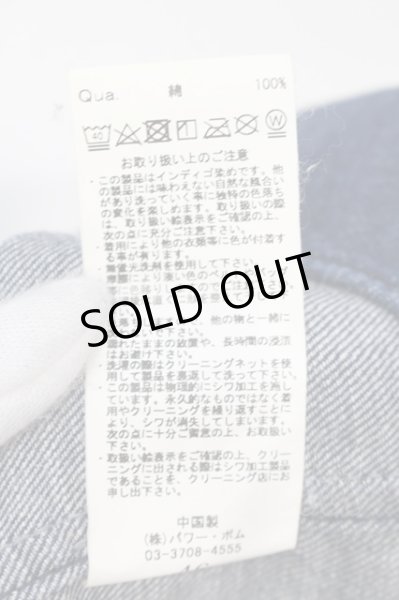 画像3: FUGA / クインクルウォッシュデニムシャツ 46 インディゴ O-25-06-03-004-FU-sh-YM-ZT332 (3)