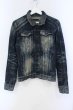 画像1: CIVARIZE / ヴィンテージブリーチデニムトラッカージャケット Gジャン 46 インディゴ O-25-06-03-007-CI-ja-YM-ZT-M125 (1)
