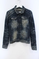 CIVARIZE / ヴィンテージブリーチデニムトラッカージャケット Gジャン 46 インディゴ O-25-06-03-007-CI-ja-YM-ZT0606