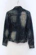 画像2: CIVARIZE / ヴィンテージブリーチデニムトラッカージャケット Gジャン 46 インディゴ O-25-06-03-007-CI-ja-YM-ZT-M125 (2)