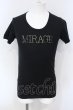 画像1: FUGA / MIRAGEプリントTシャツ 46 ブラック O-25-06-03-009-FU-ts-YM-OS (1)