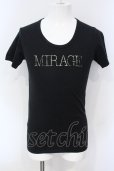 画像1: FUGA / MIRAGEプリントTシャツ 46 ブラック O-25-06-03-009-FU-ts-YM-OS (1)