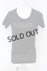 FUGA / MIRAGEプリントTシャツ 46 ブラック O-25-06-03-009-FU-ts-YM-OS