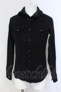 CIVARIZE / Illegal レイヤードシャツ 44 ブラック O-25-06-03-013-CI-sh-YM-OS
