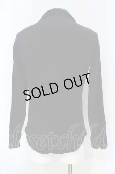 画像2: CIVARIZE / Illegal レイヤードシャツ 44 ブラック O-25-06-03-013-CI-sh-YM-ZT333 (2)