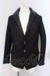 画像1: BUFFALO BOBS / COZZA-LEATHER LOOK(コッザ レザールック)イタリアンカラージャケット 1-2 ブラック O-25-06-03-002-BU-ja-YM-ZT-ML017 (1)