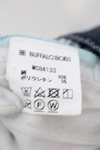 画像3: BUFFALO BOBS / HOUSTON-MER DE GLACEストレッチタイトデニムパンツ 1 インディゴ O-25-06-03-016-BU-pa-YM-OS