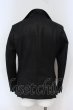 画像2: BUFFALO BOBS / COZZA-LEATHER LOOK(コッザ レザールック)イタリアンカラージャケット 1-2 ブラック O-25-06-03-002-BU-ja-YM-ZT-ML017 (2)