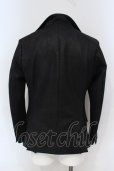 画像2: BUFFALO BOBS / COZZA-LEATHER LOOK(コッザ レザールック)イタリアンカラージャケット 1-2 ブラック O-25-06-03-002-BU-ja-YM-OS (2)